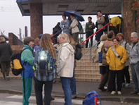 Arrivée à la gare de Coignières